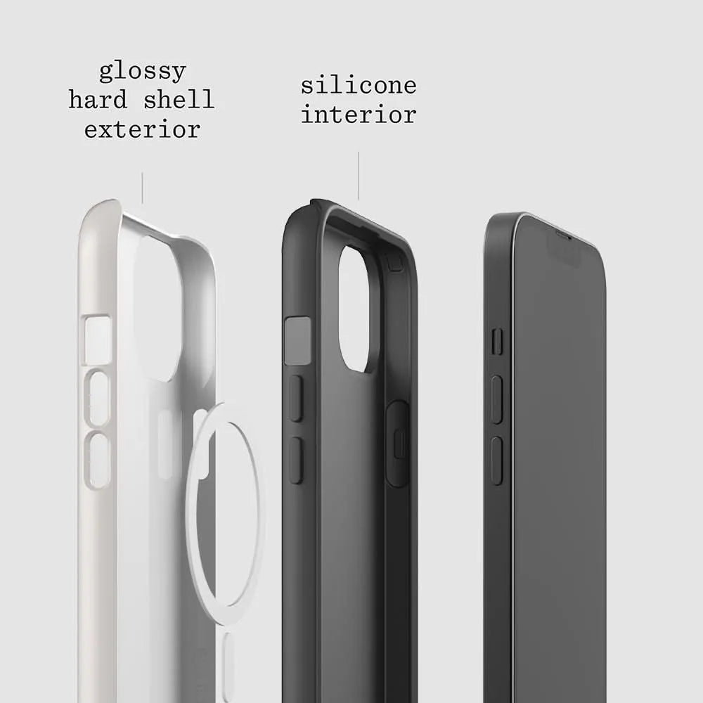 the end tough iPhone case - In Print We Trust