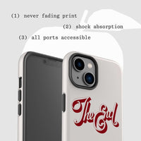 the end tough iPhone case - In Print We Trust