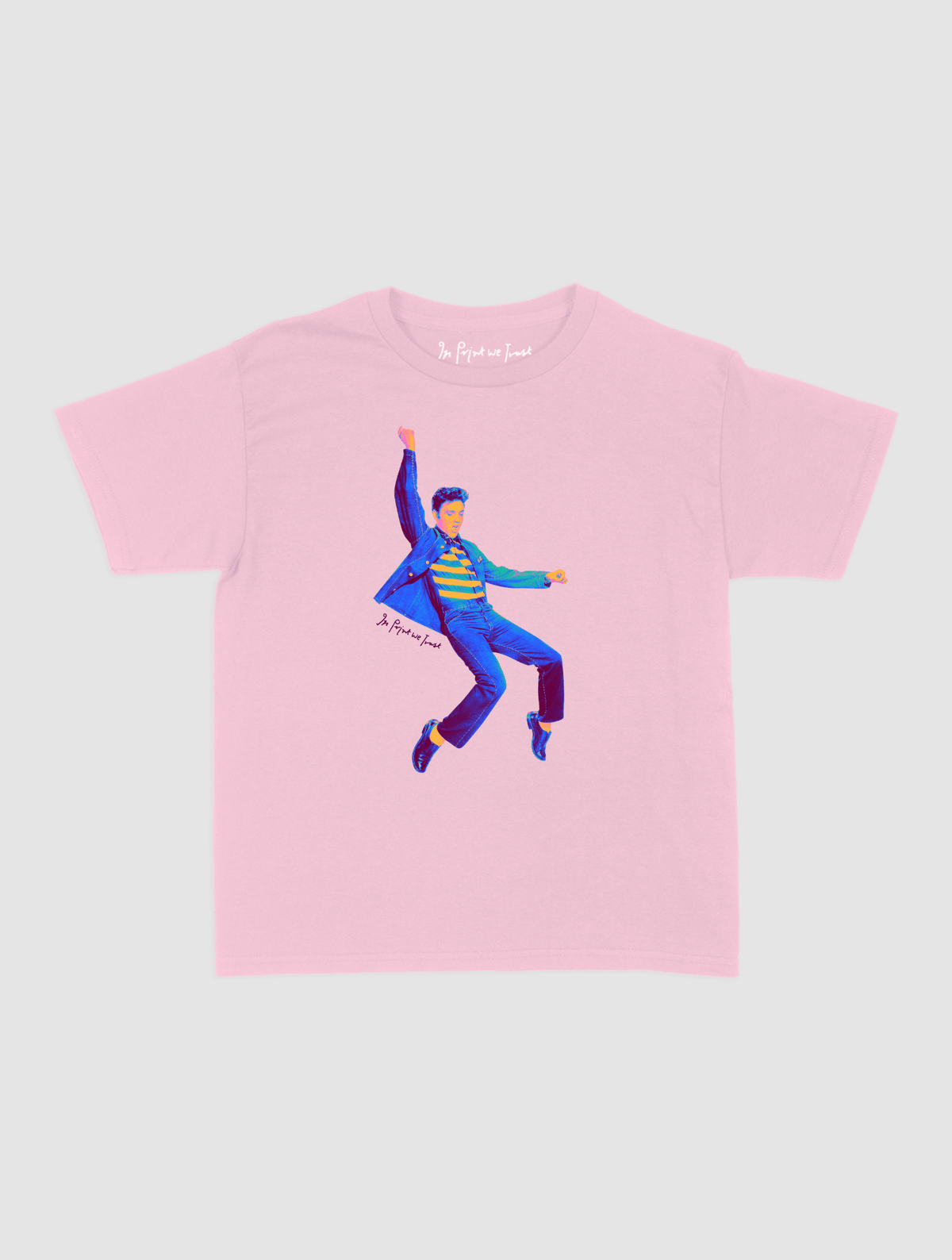 the king baby tee - In Print We Trust