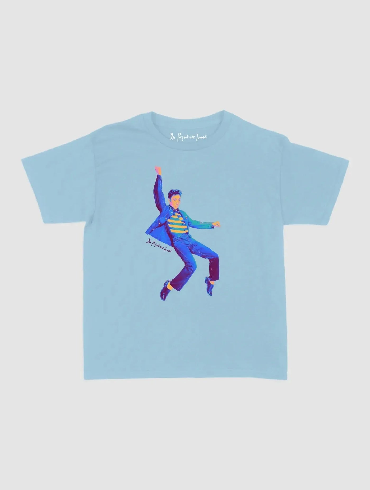 the king baby tee - In Print We Trust