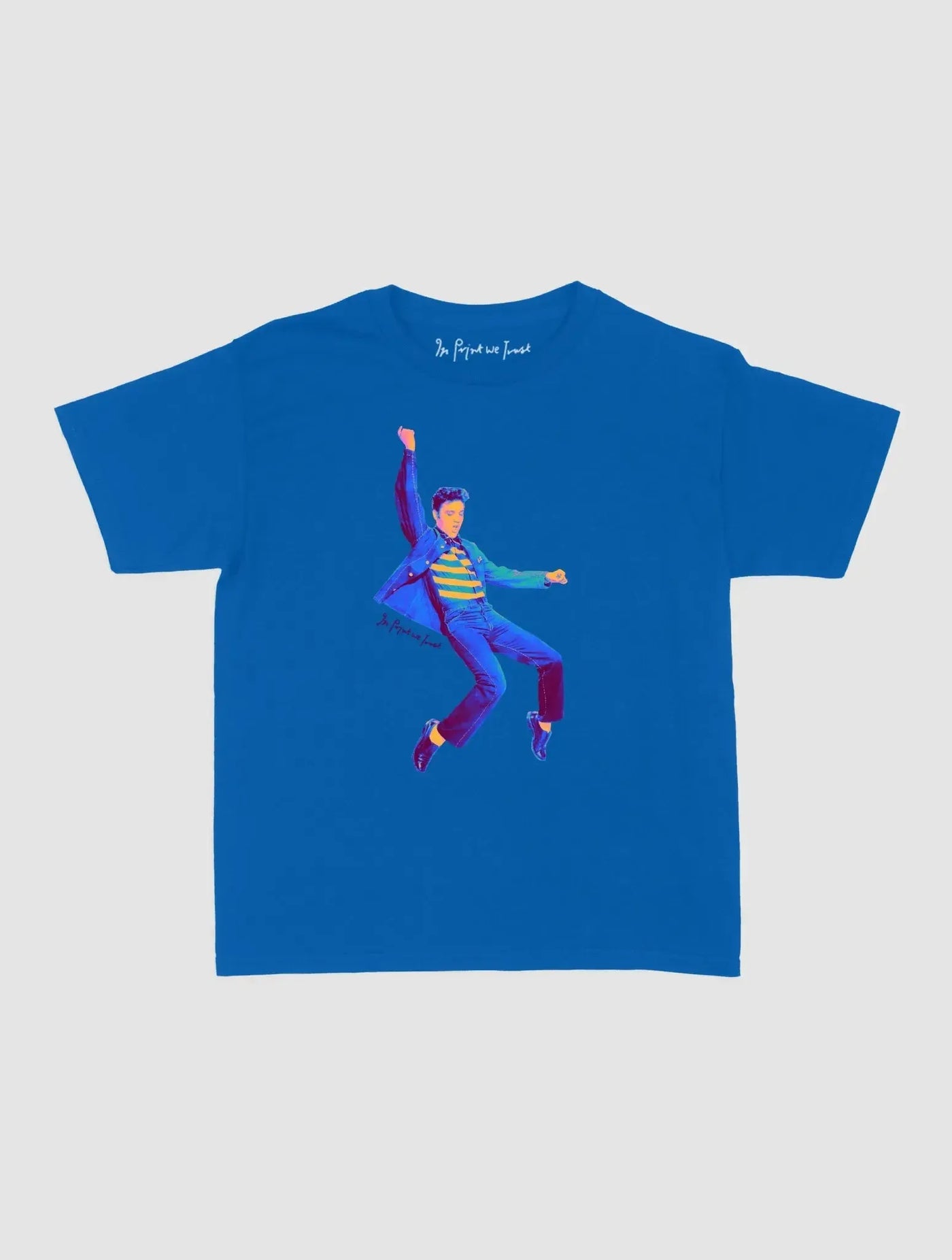 the king baby tee - In Print We Trust