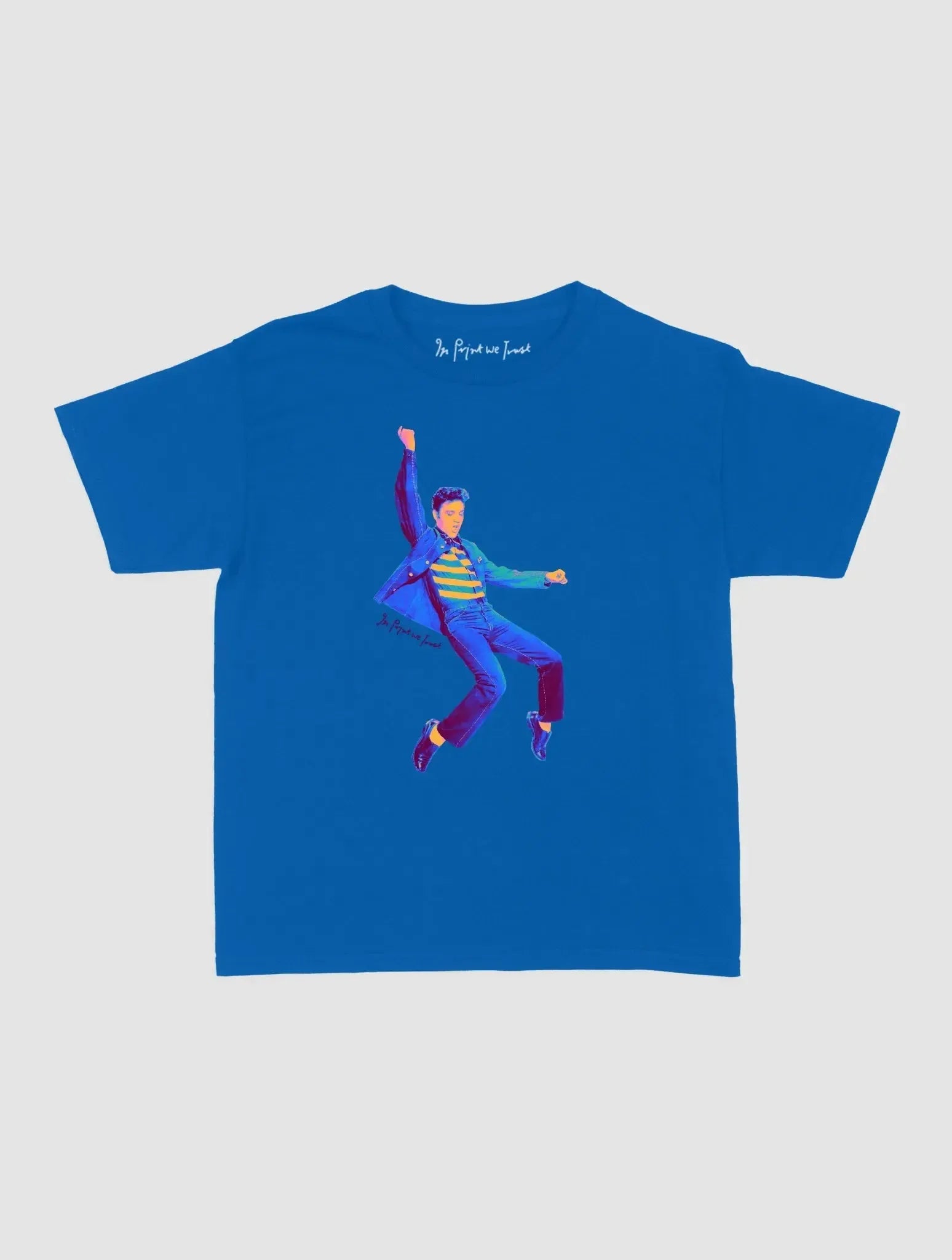 the king baby tee - In Print We Trust