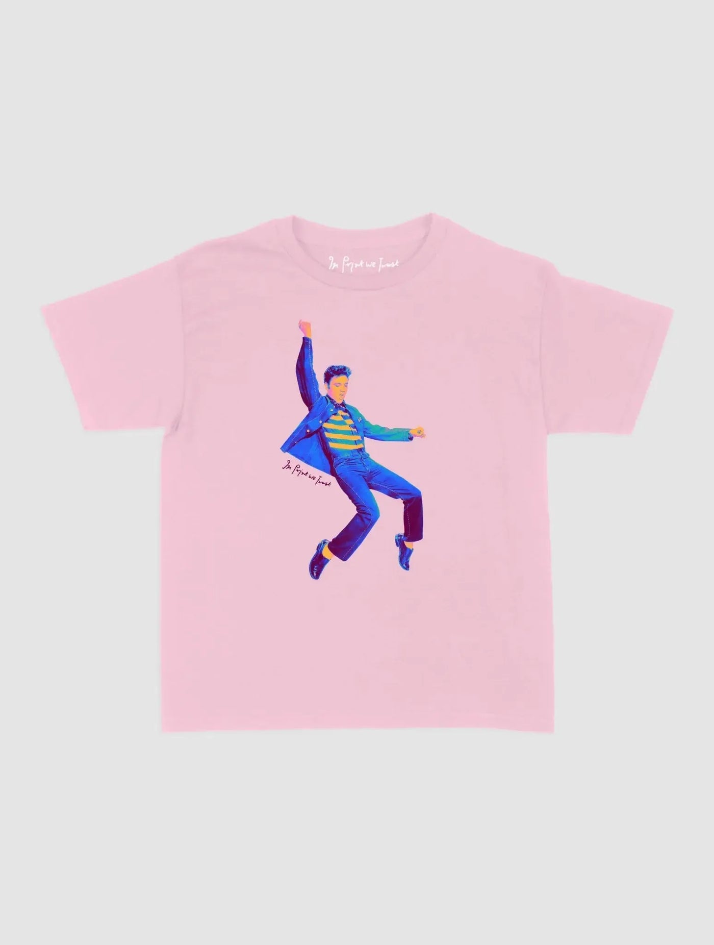 the king baby tee - In Print We Trust