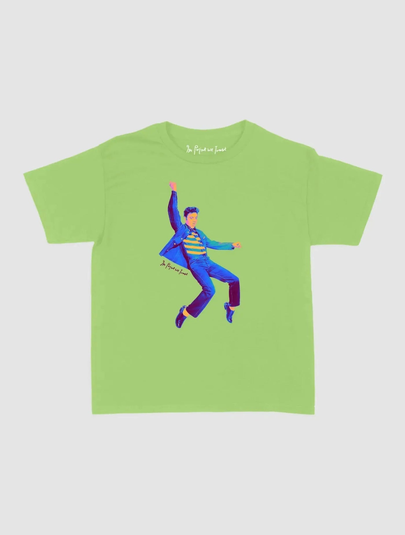 the king baby tee - In Print We Trust