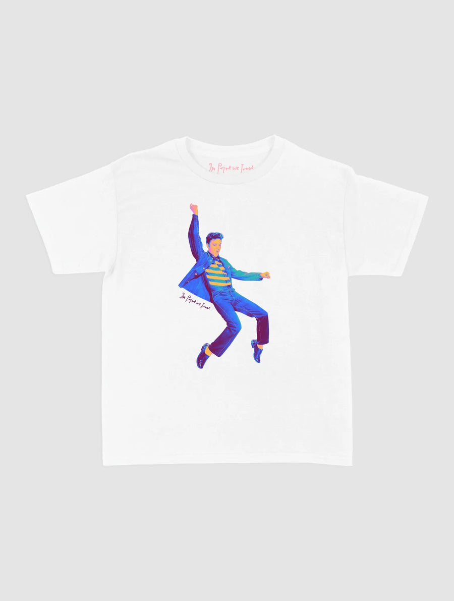 the king baby tee - In Print We Trust
