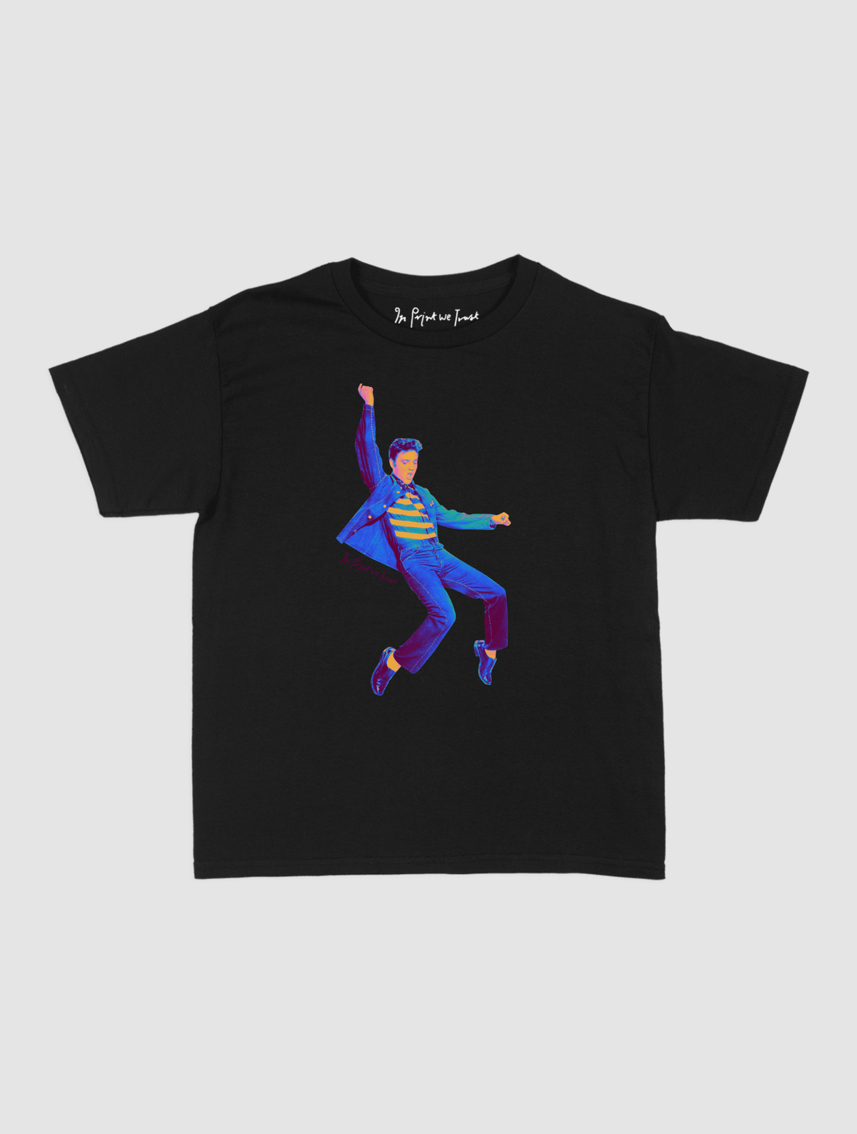 the king baby tee - In Print We Trust