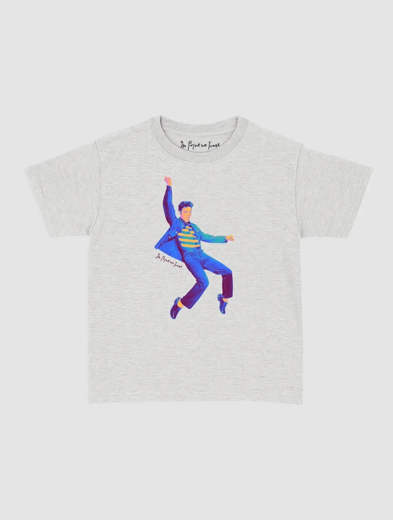 the king baby tee - In Print We Trust