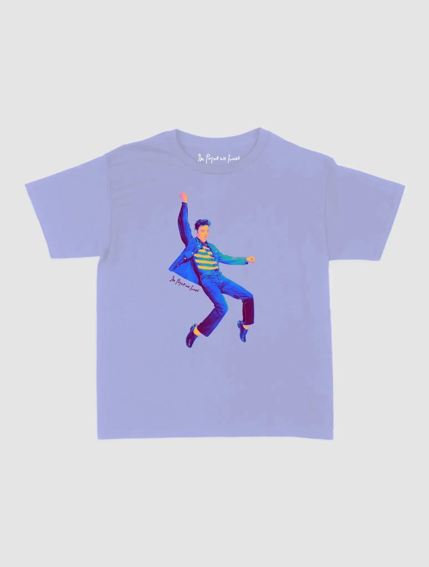 the king baby tee - In Print We Trust