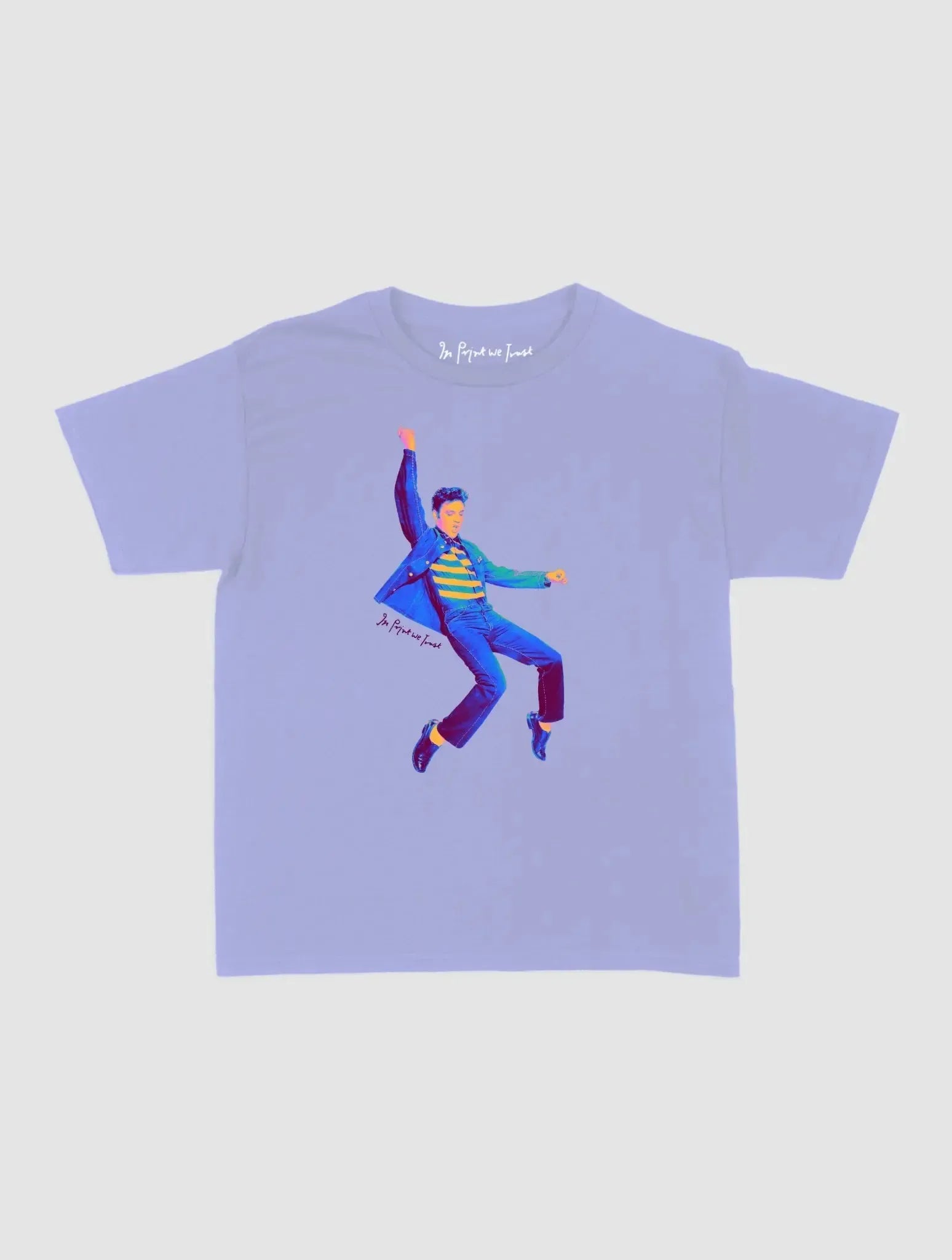the king baby tee - In Print We Trust