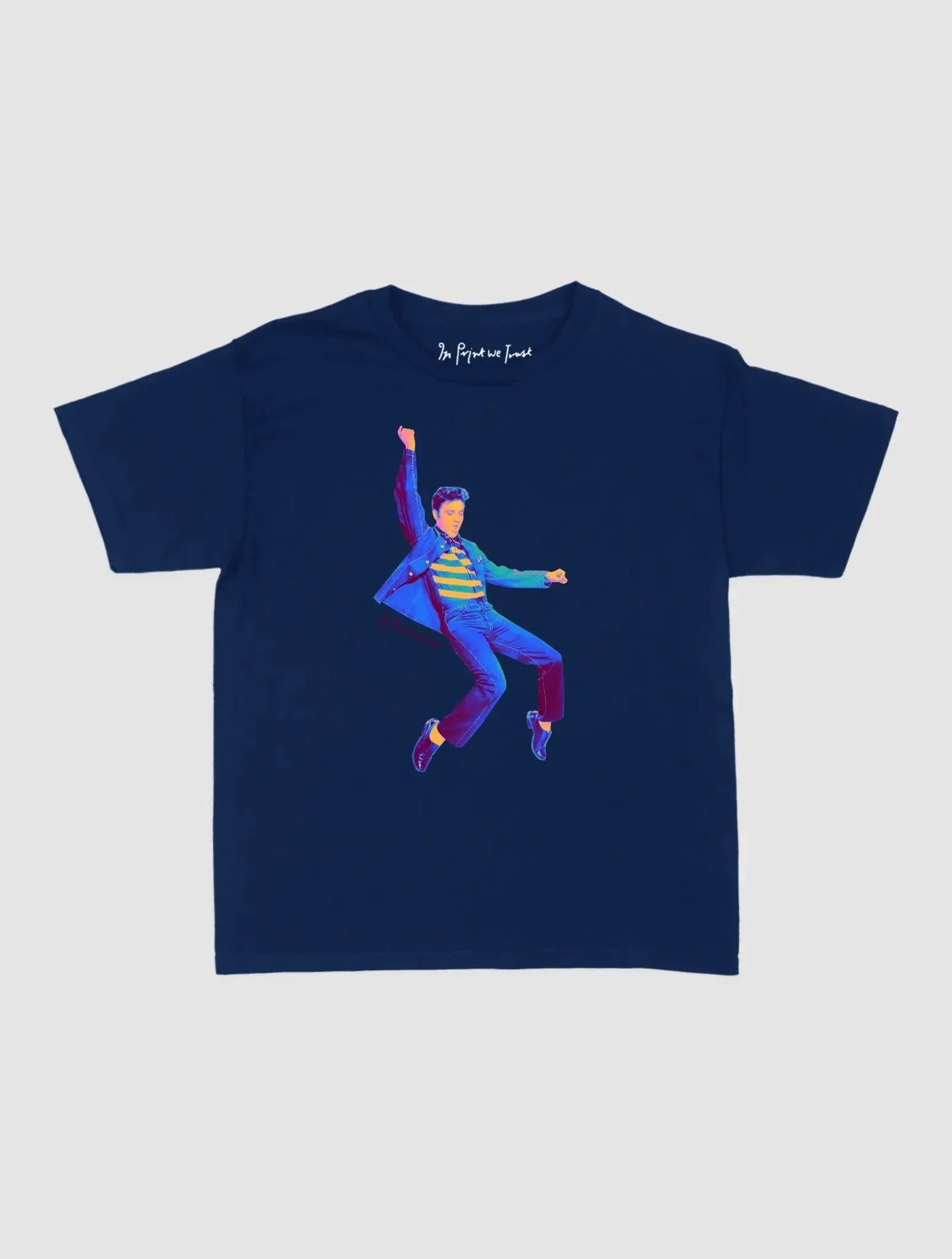 the king baby tee - In Print We Trust