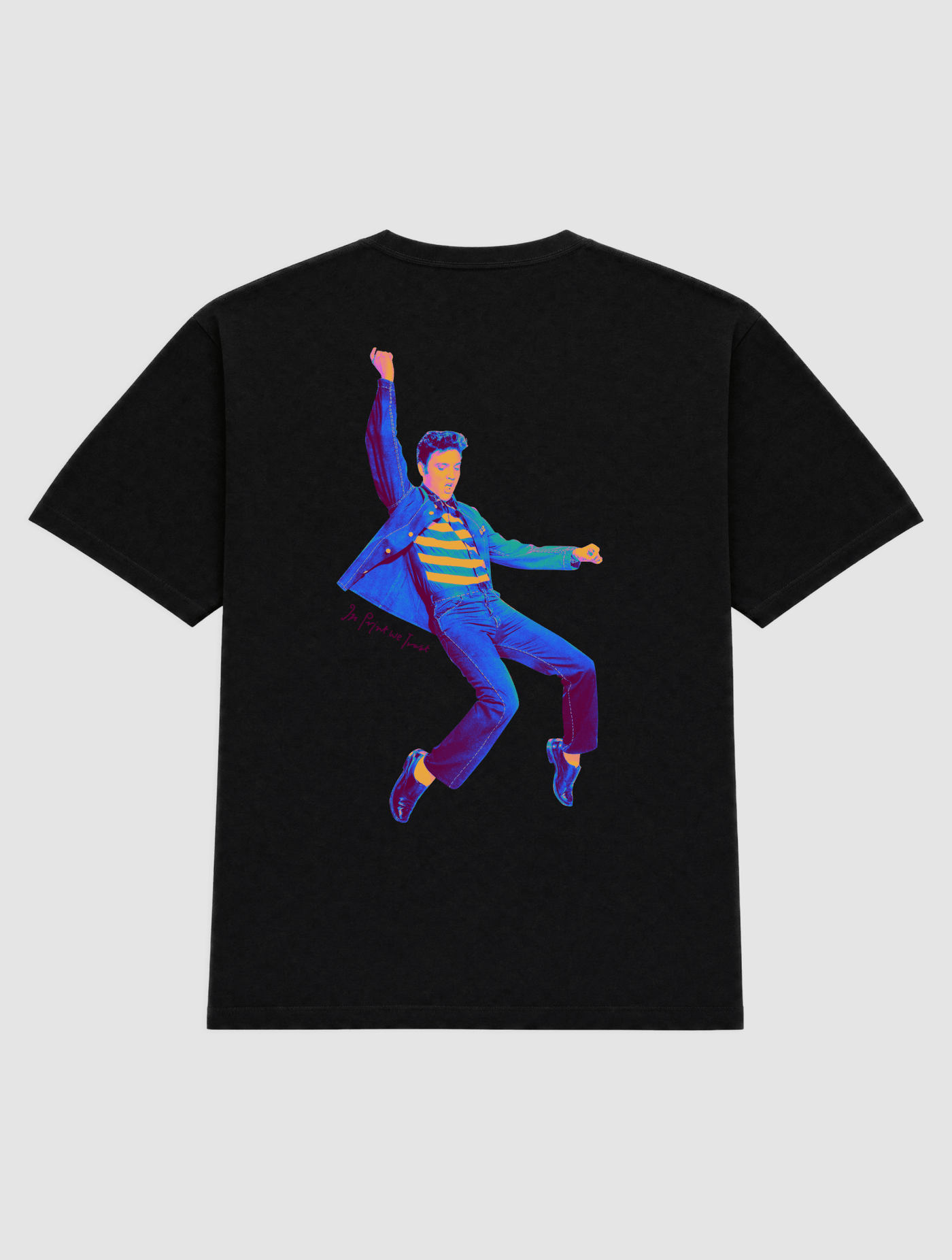 the king heavyweight tee - In Print We Trust
