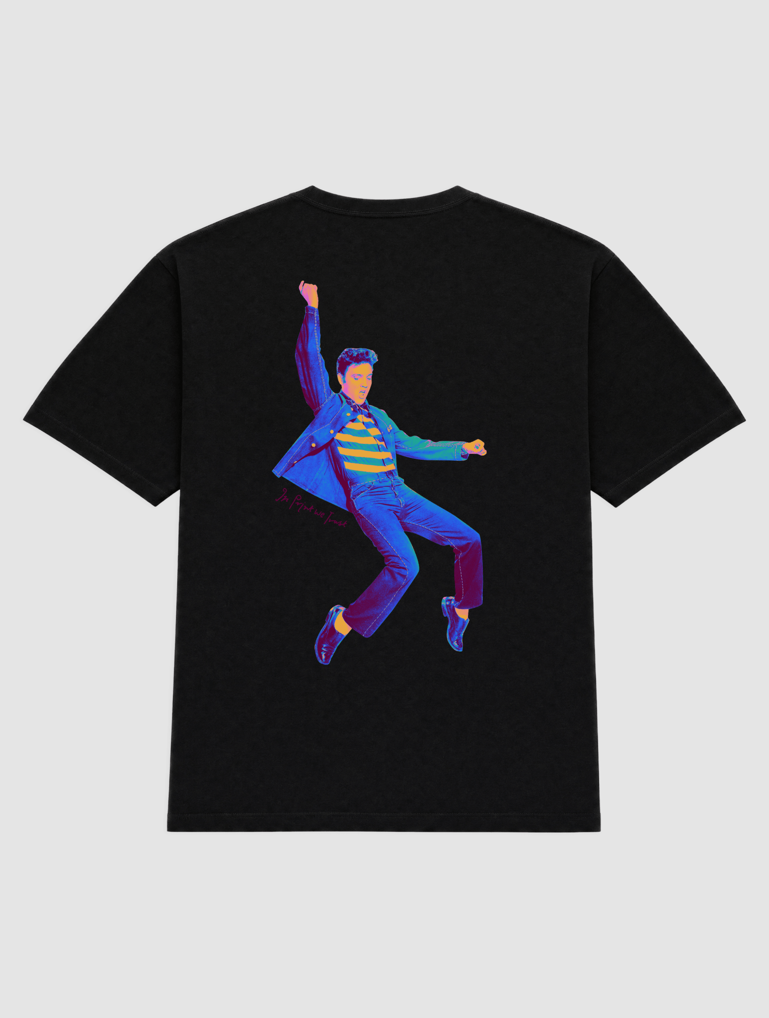 the king heavyweight tee - In Print We Trust
