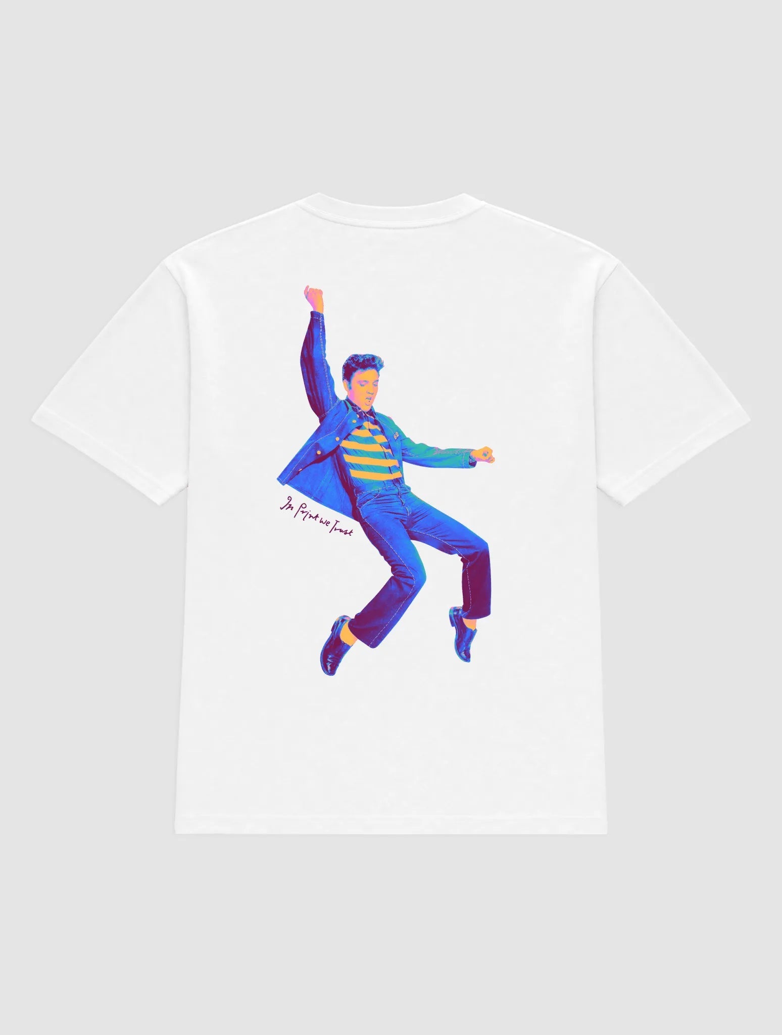 the king heavyweight tee - In Print We Trust