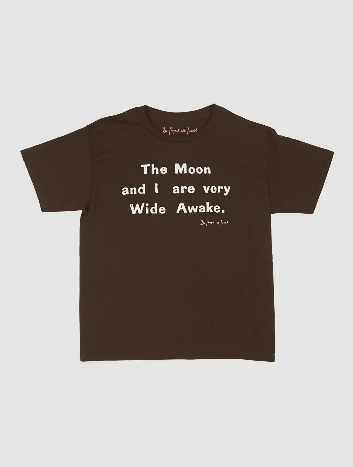 the moon and i baby tee - In Print We Trust