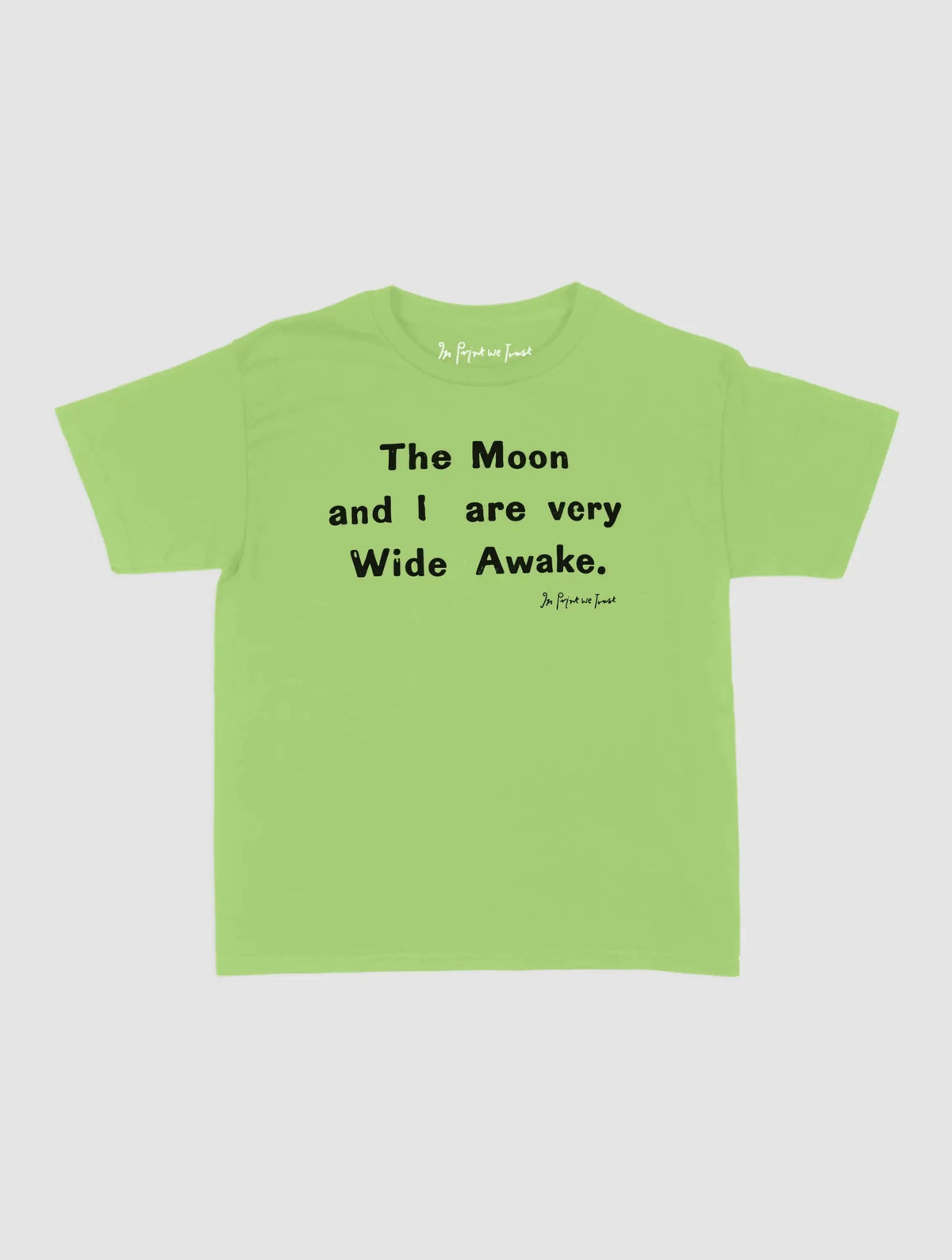 the moon and i baby tee - In Print We Trust