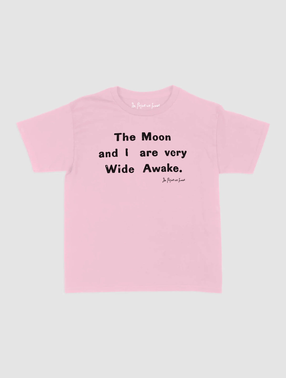 the moon and i baby tee - In Print We Trust