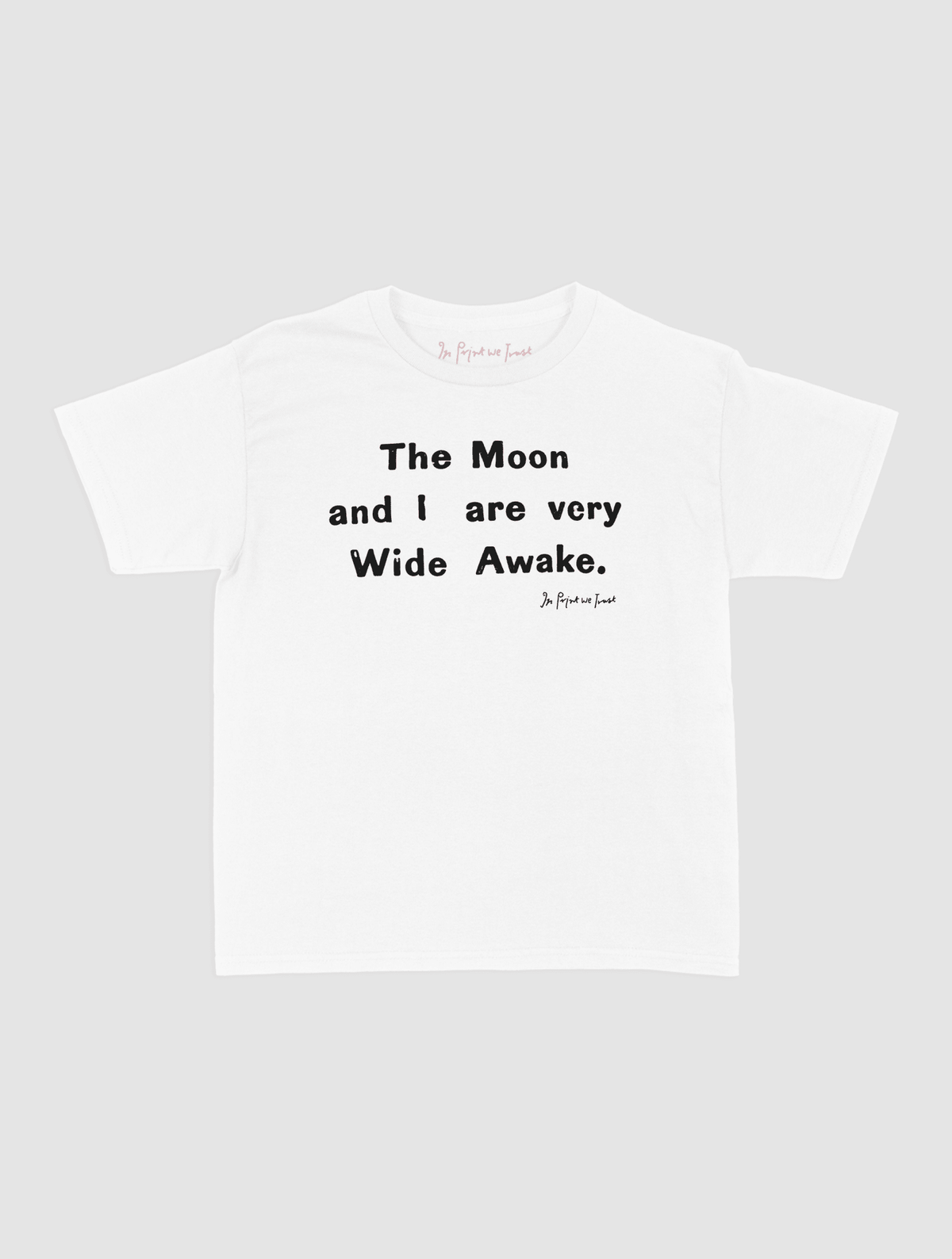 the moon and i baby tee - In Print We Trust