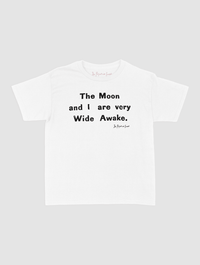 the moon and i baby tee - In Print We Trust