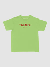 the mrs baby tee - In Print We Trust