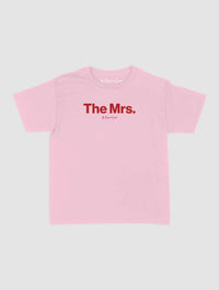 the mrs baby tee - In Print We Trust
