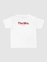 the mrs baby tee - In Print We Trust