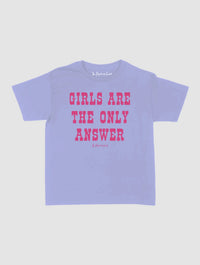 the only answer baby tee - In Print We Trust