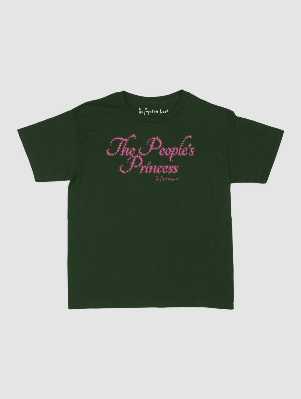 the people's princess baby tee - In Print We Trust
