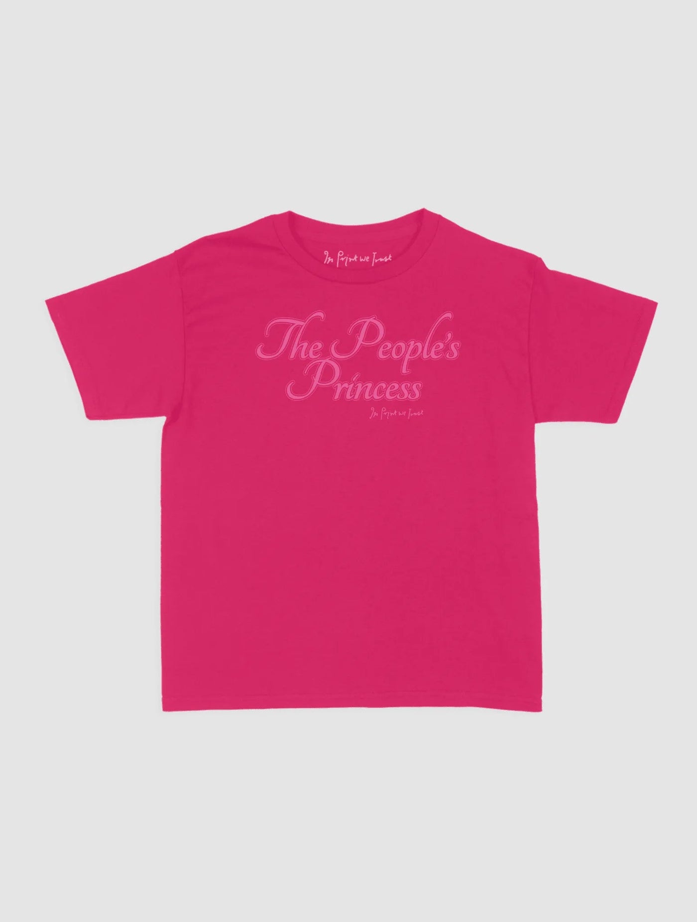 the people's princess baby tee - In Print We Trust
