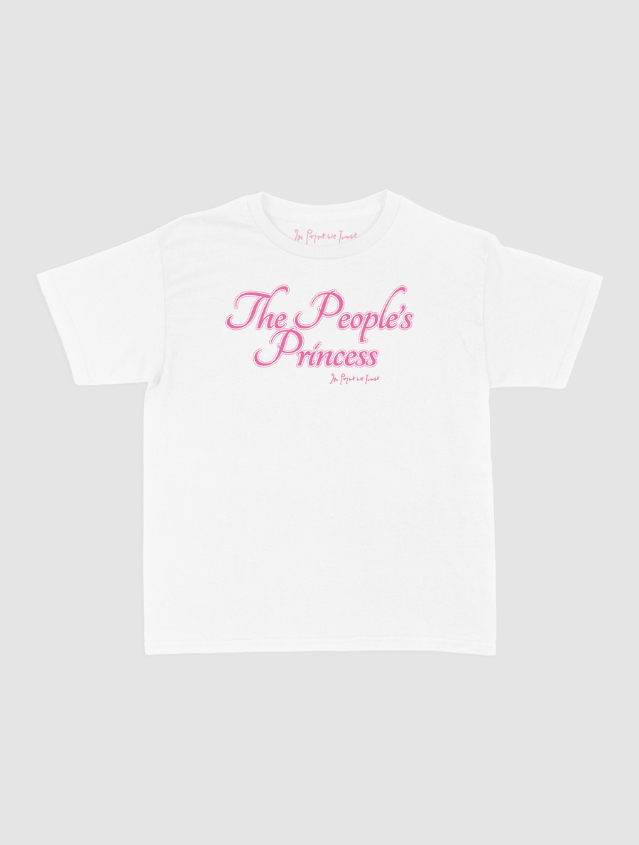 the people's princess baby tee - In Print We Trust