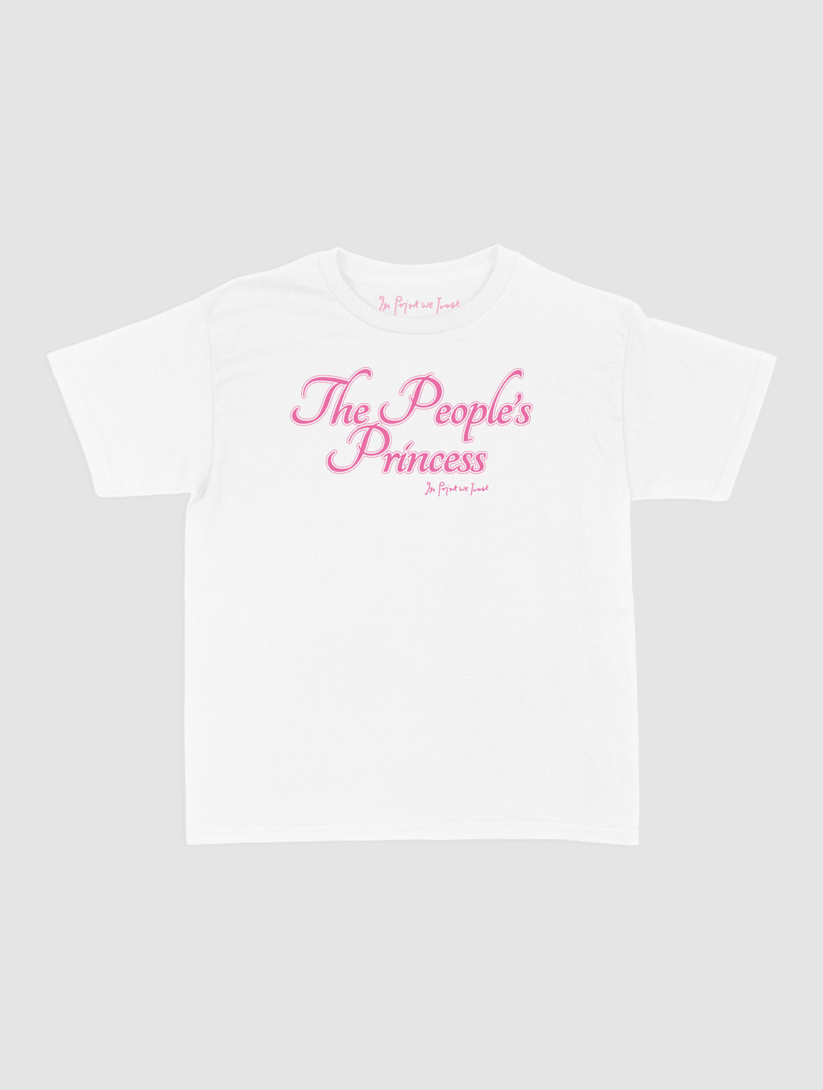the people's princess baby tee - In Print We Trust