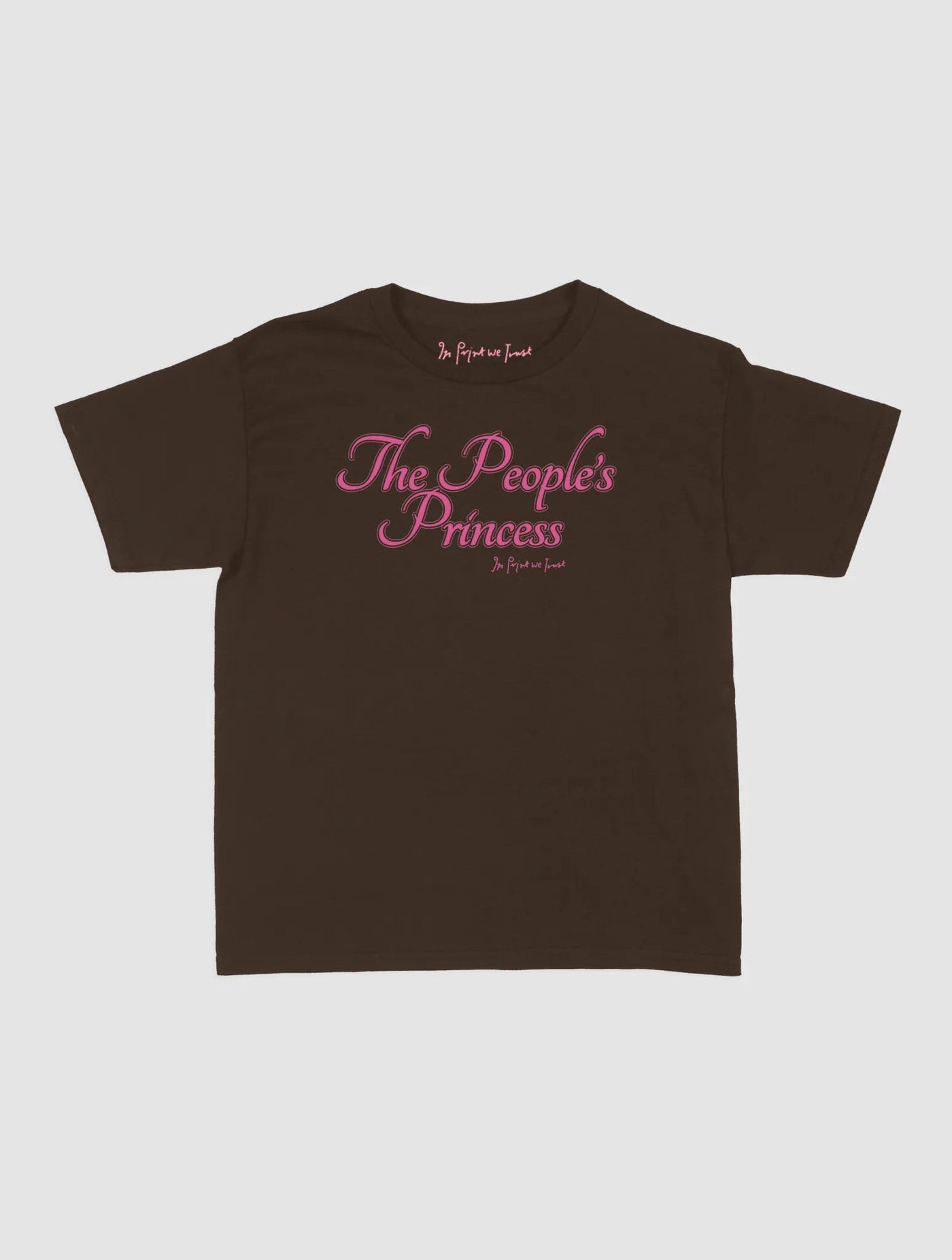 the people's princess baby tee - In Print We Trust
