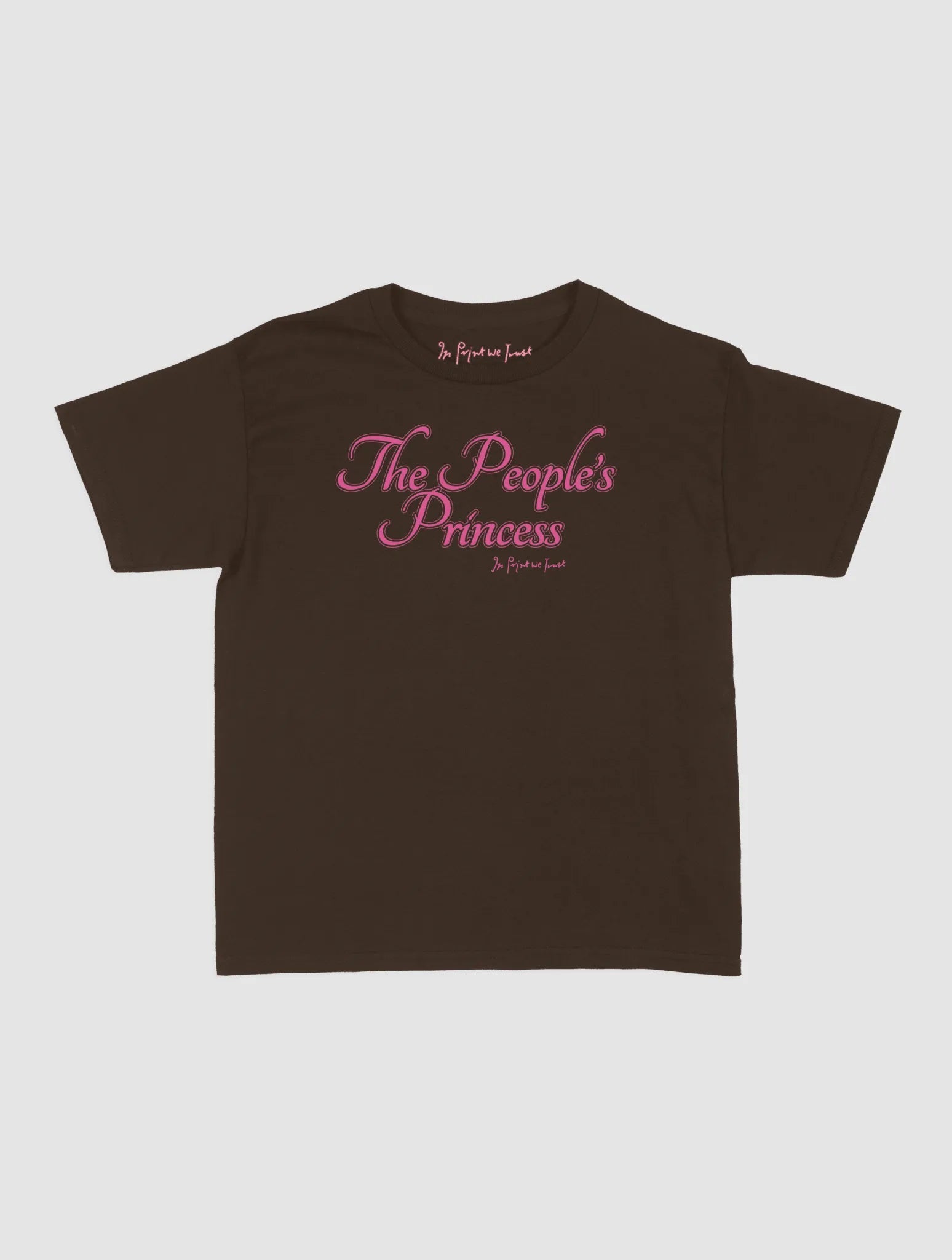 the people's princess baby tee - In Print We Trust