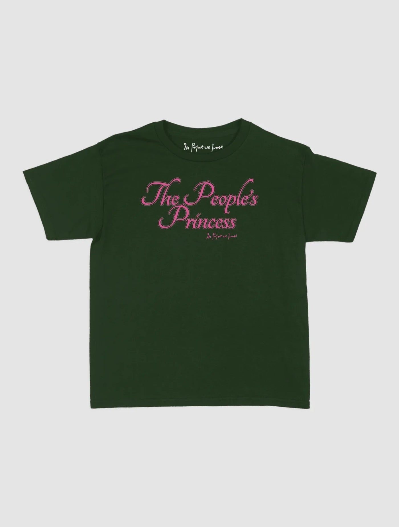 the people's princess baby tee - In Print We Trust