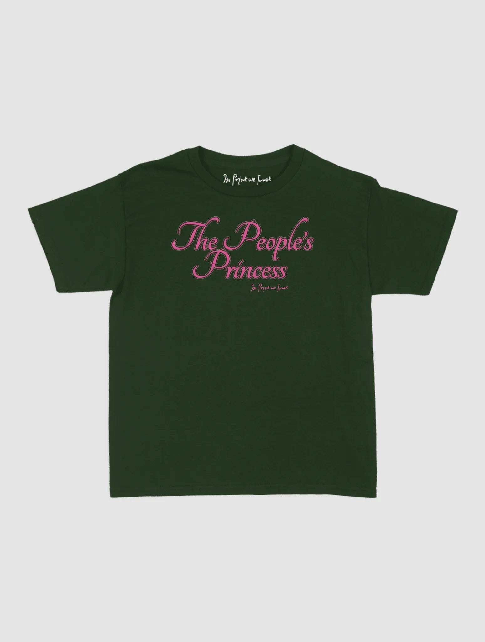 the people's princess baby tee - In Print We Trust