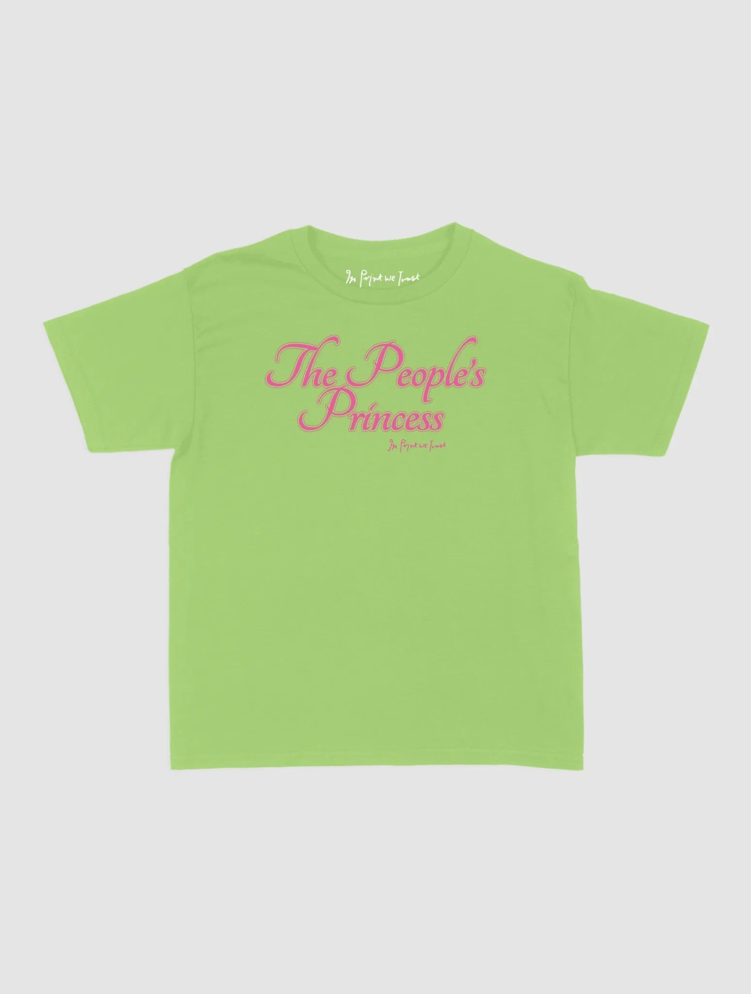 the people's princess baby tee - In Print We Trust