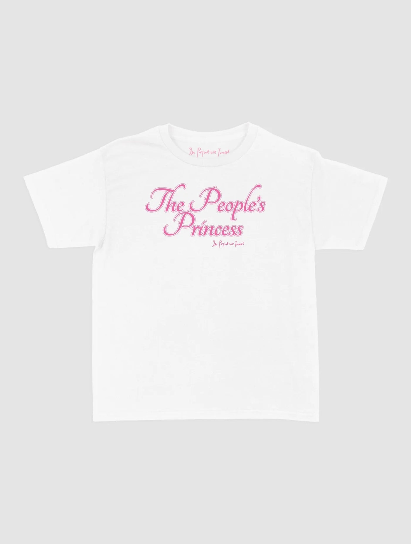 the people's princess baby tee - In Print We Trust
