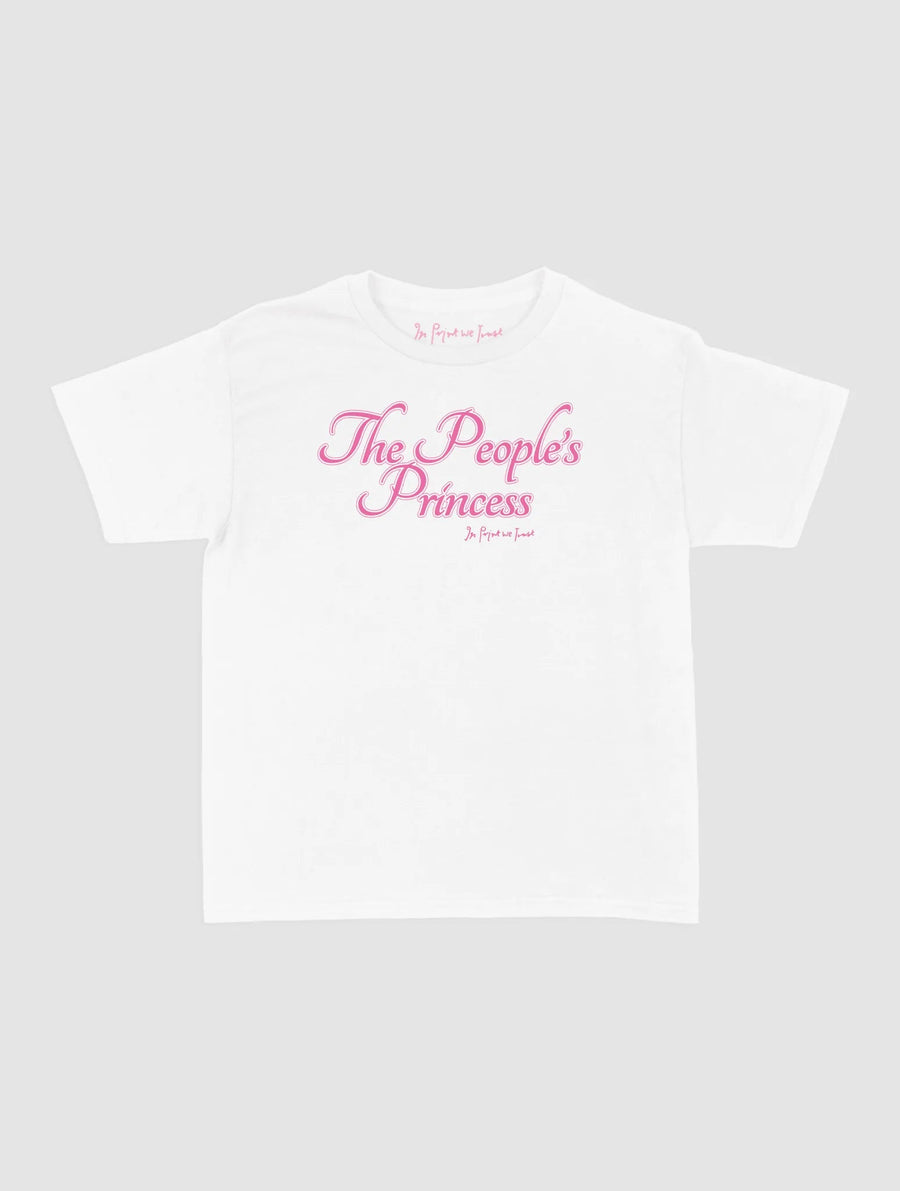 the people's princess baby tee - In Print We Trust