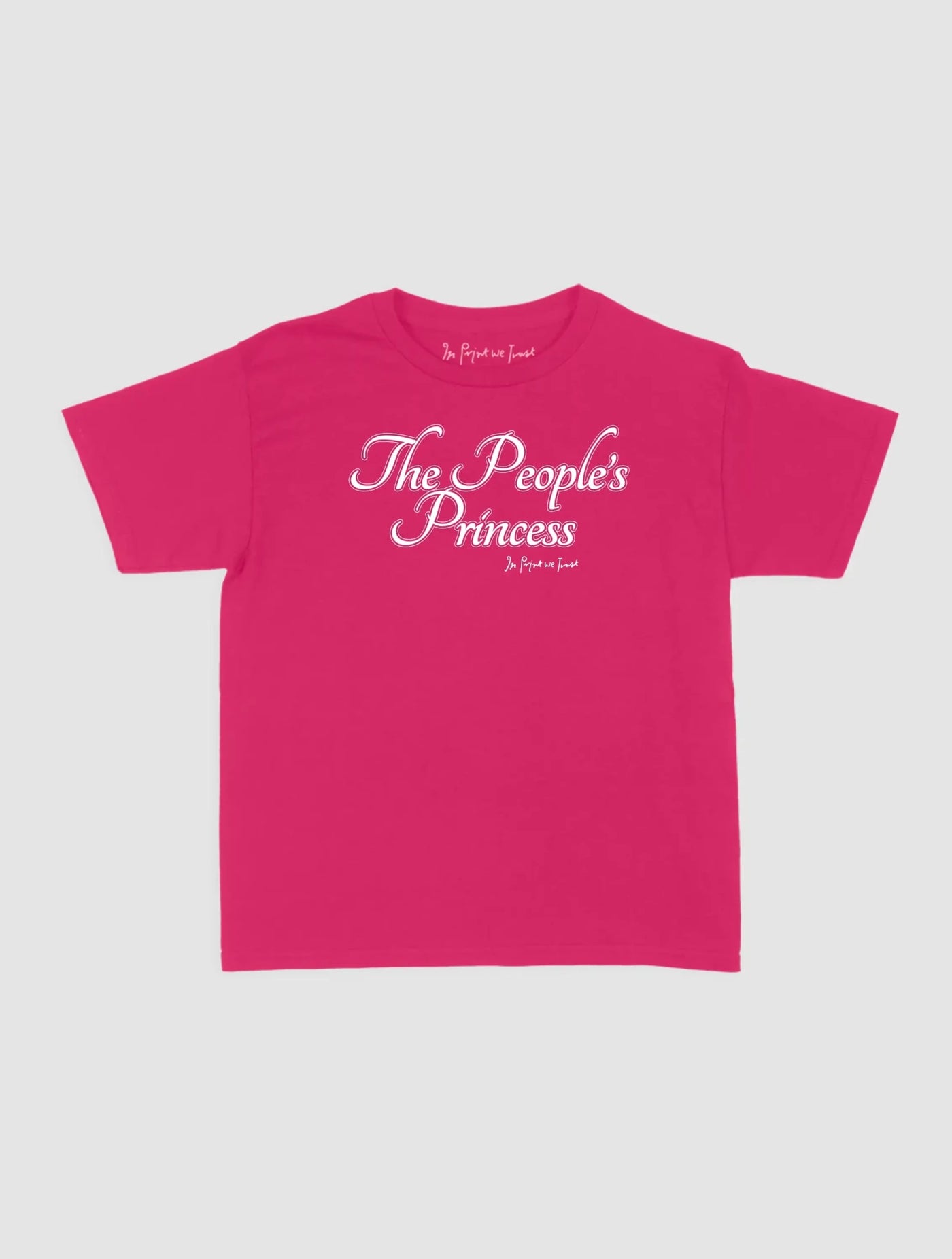 the people's princess baby tee - In Print We Trust