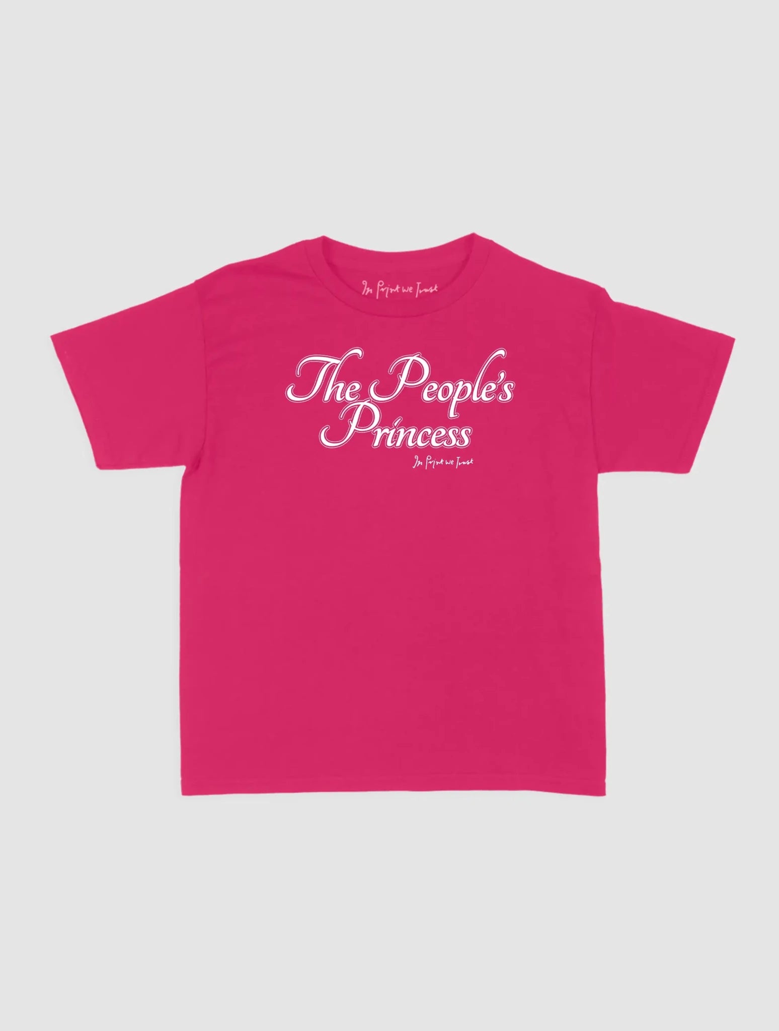 the people's princess baby tee - In Print We Trust