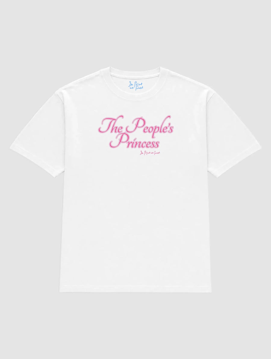 the people's princess heavyweight tee - In Print We Trust