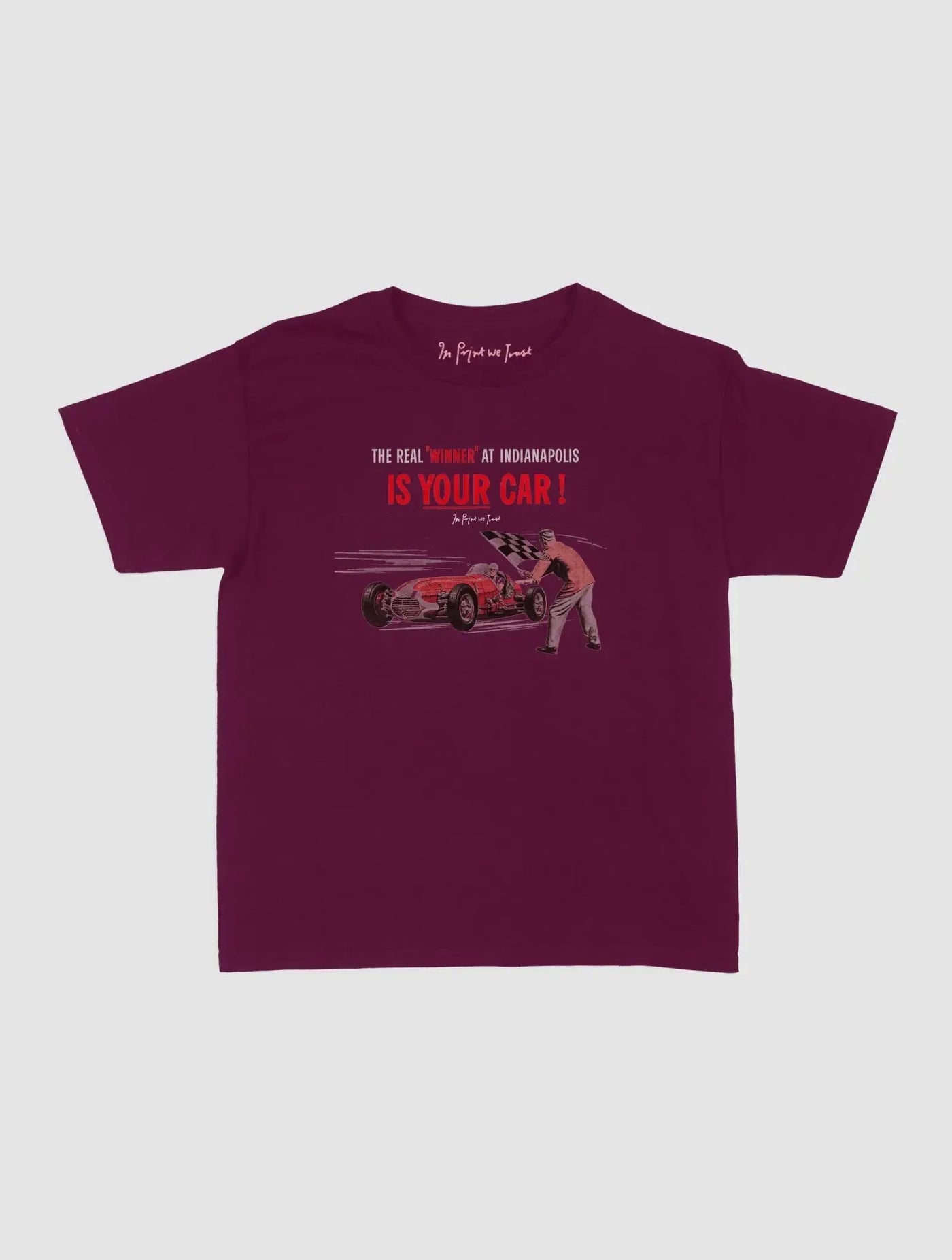 the real winner baby tee - In Print We Trust