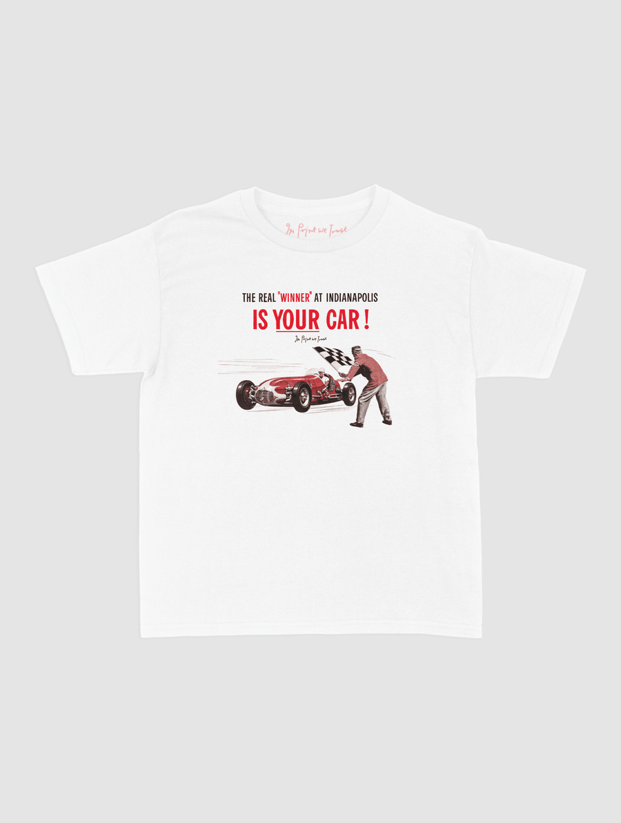 the real winner baby tee - In Print We Trust