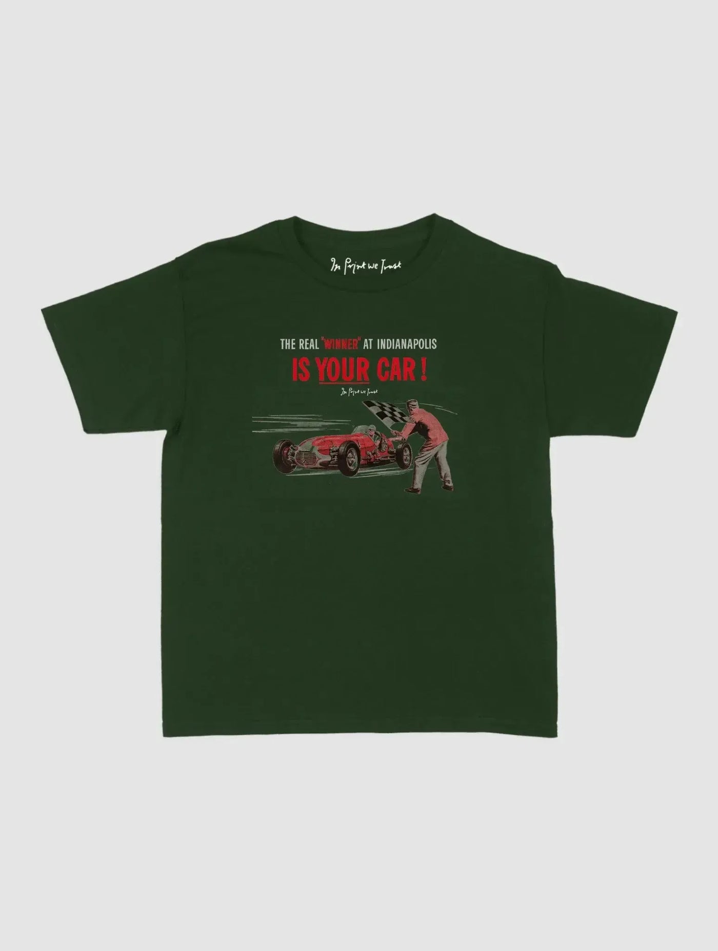 the real winner baby tee - In Print We Trust