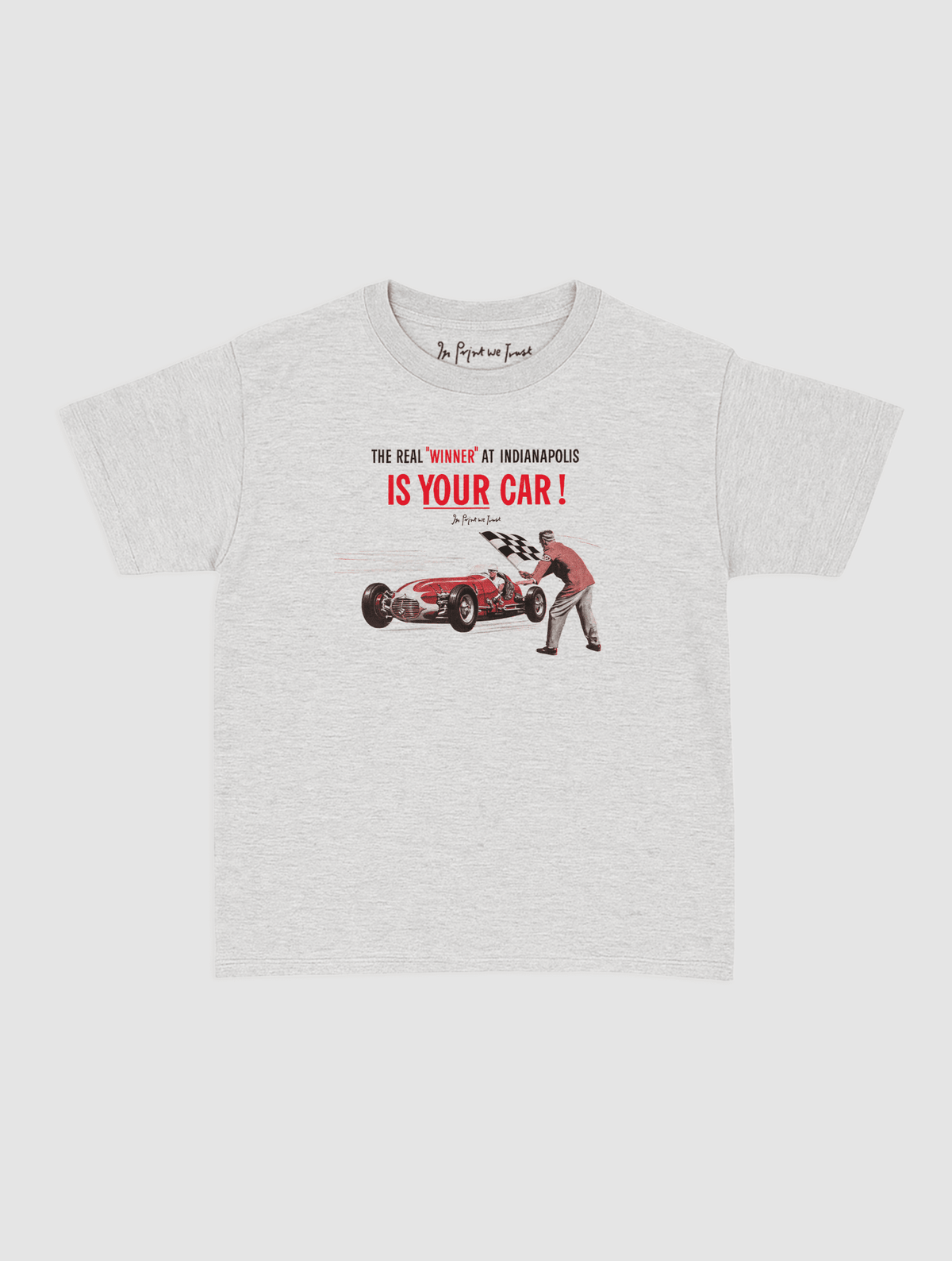 the real winner baby tee - In Print We Trust