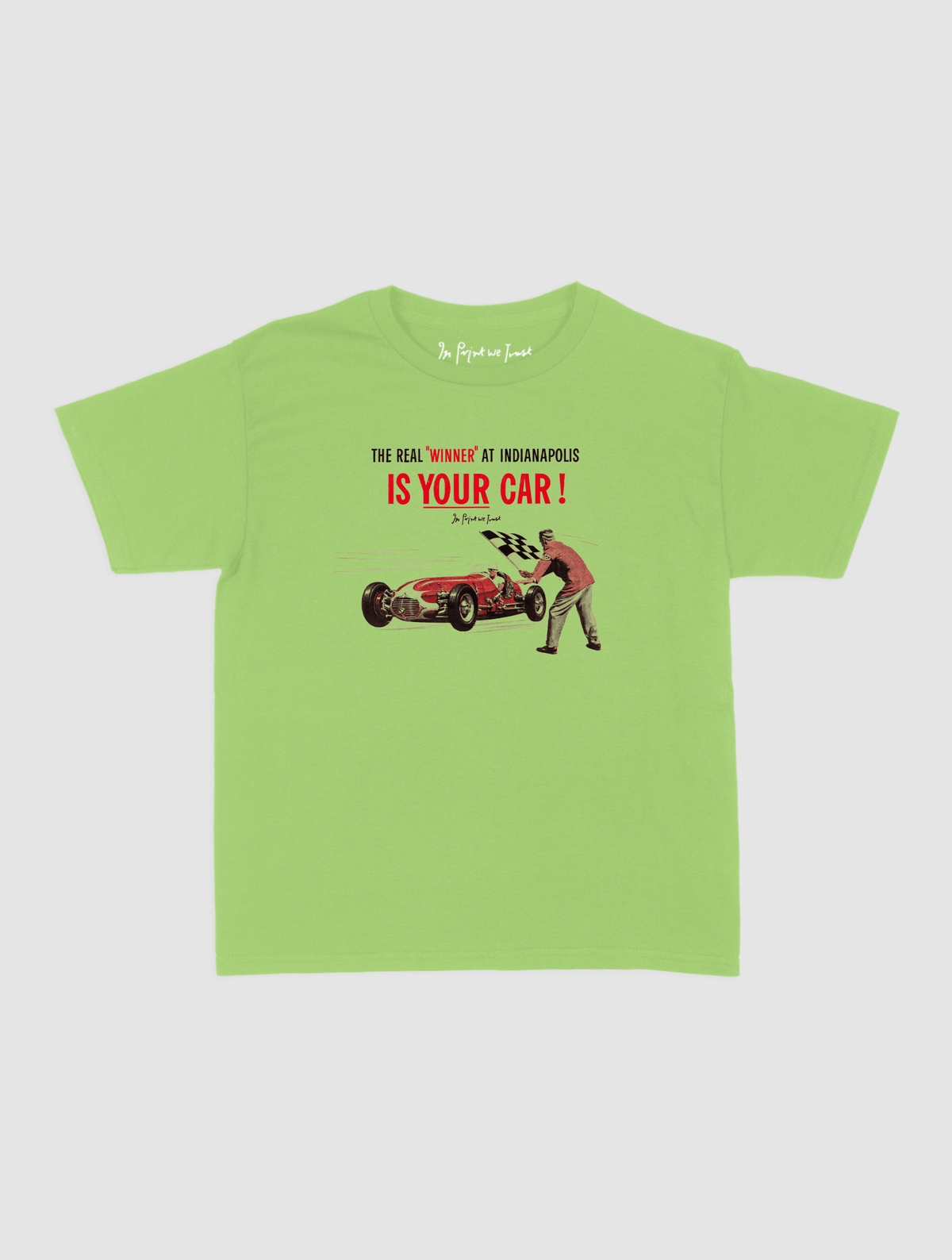 the real winner baby tee - In Print We Trust
