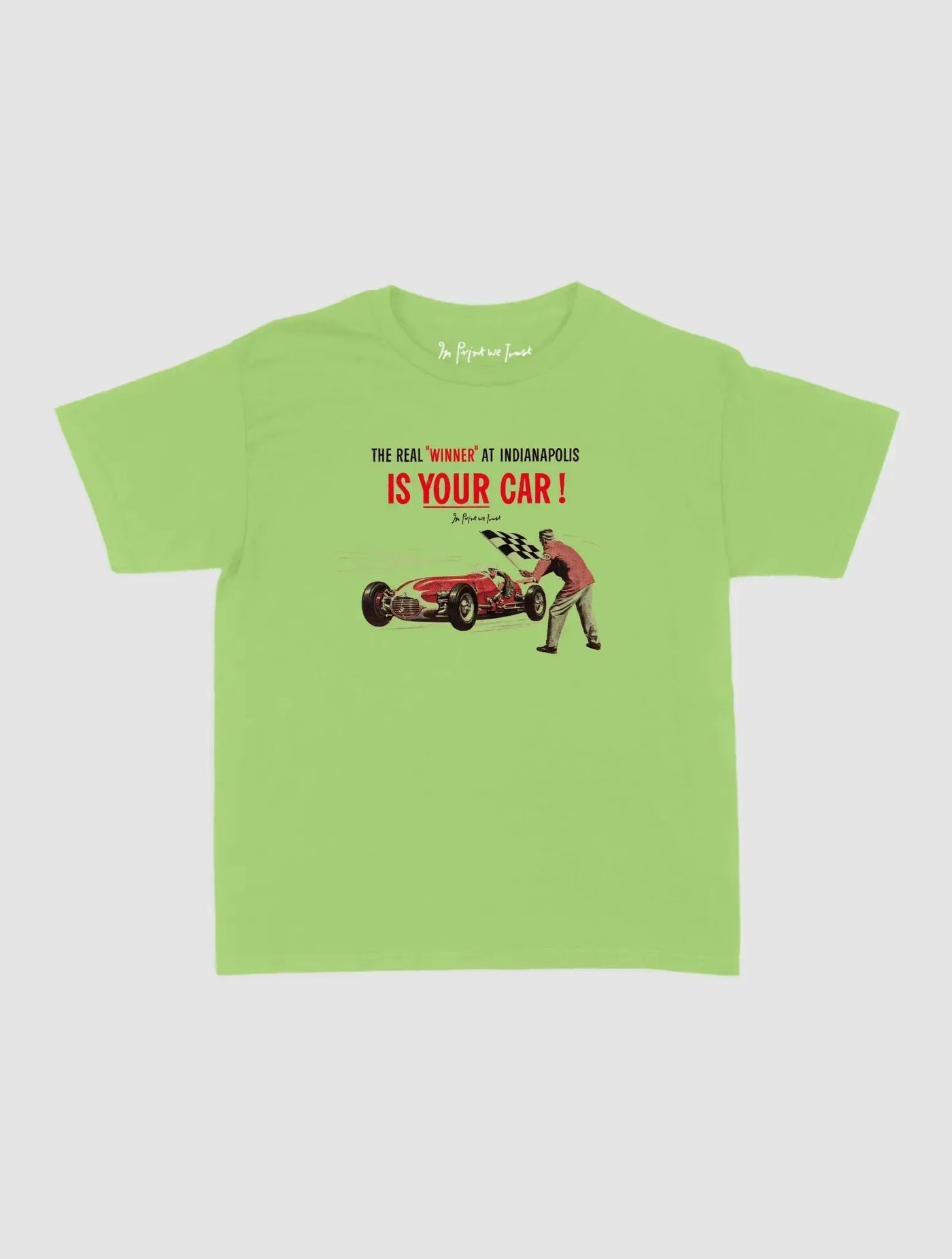 the real winner baby tee - In Print We Trust