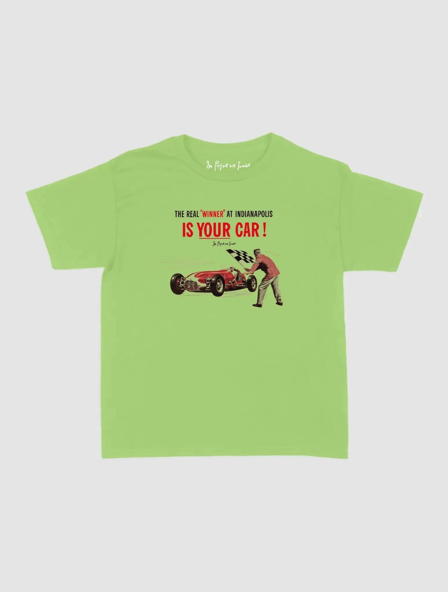 the real winner baby tee - In Print We Trust