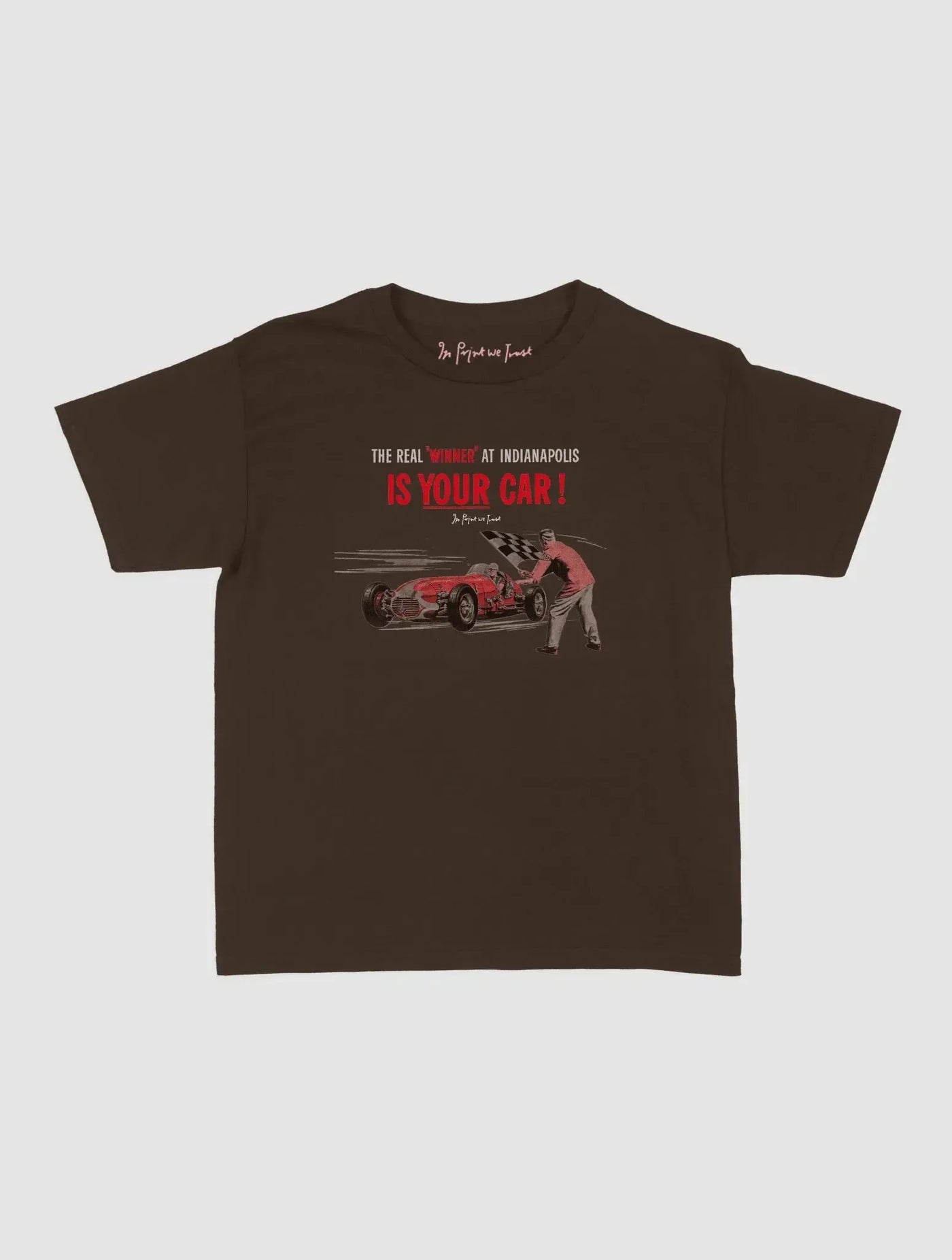 the real winner baby tee - In Print We Trust