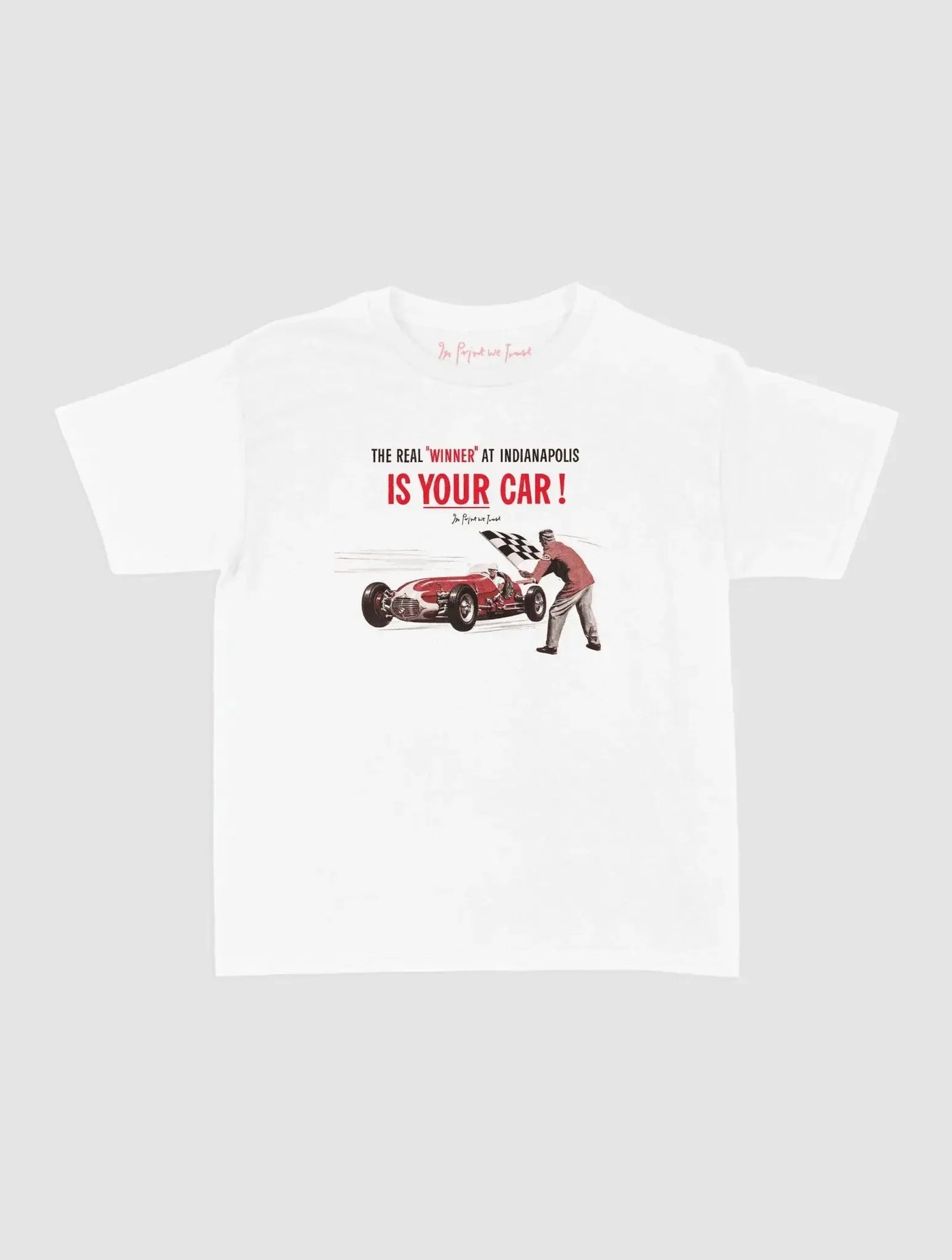 the real winner baby tee - In Print We Trust