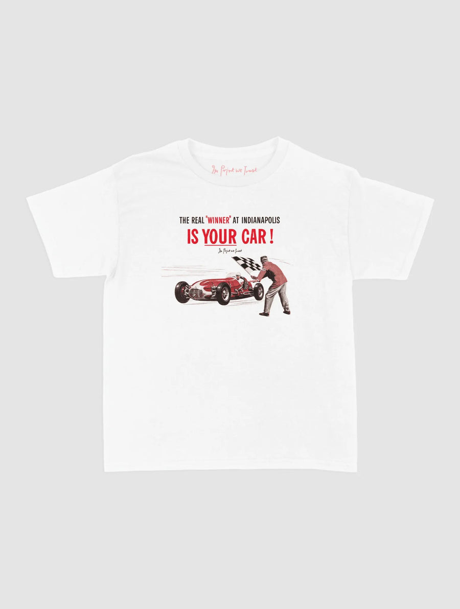 the real winner baby tee - In Print We Trust